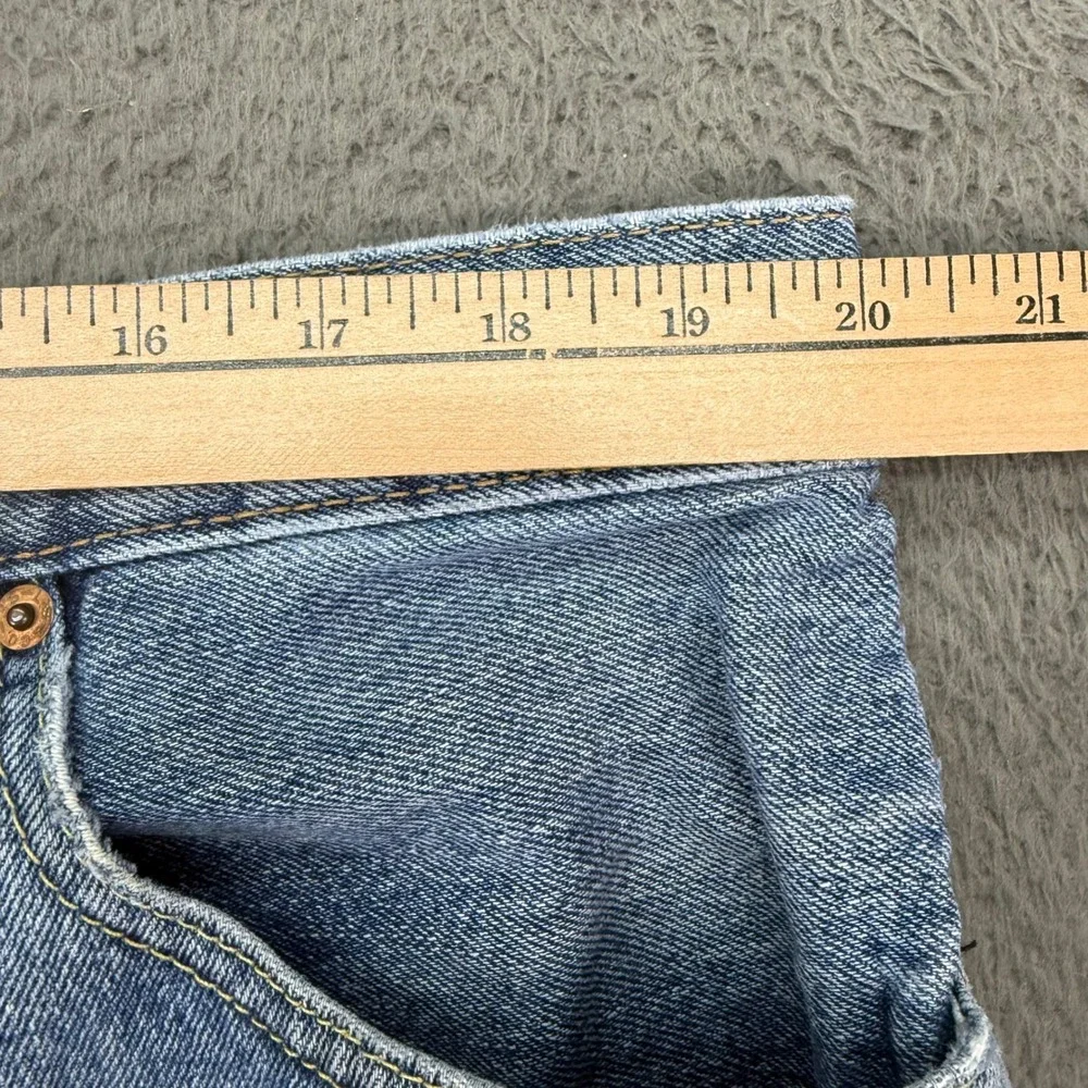 Levi's 517 Jeans Mens 40x34 Light Wash Blue Bootcut Denim Pants